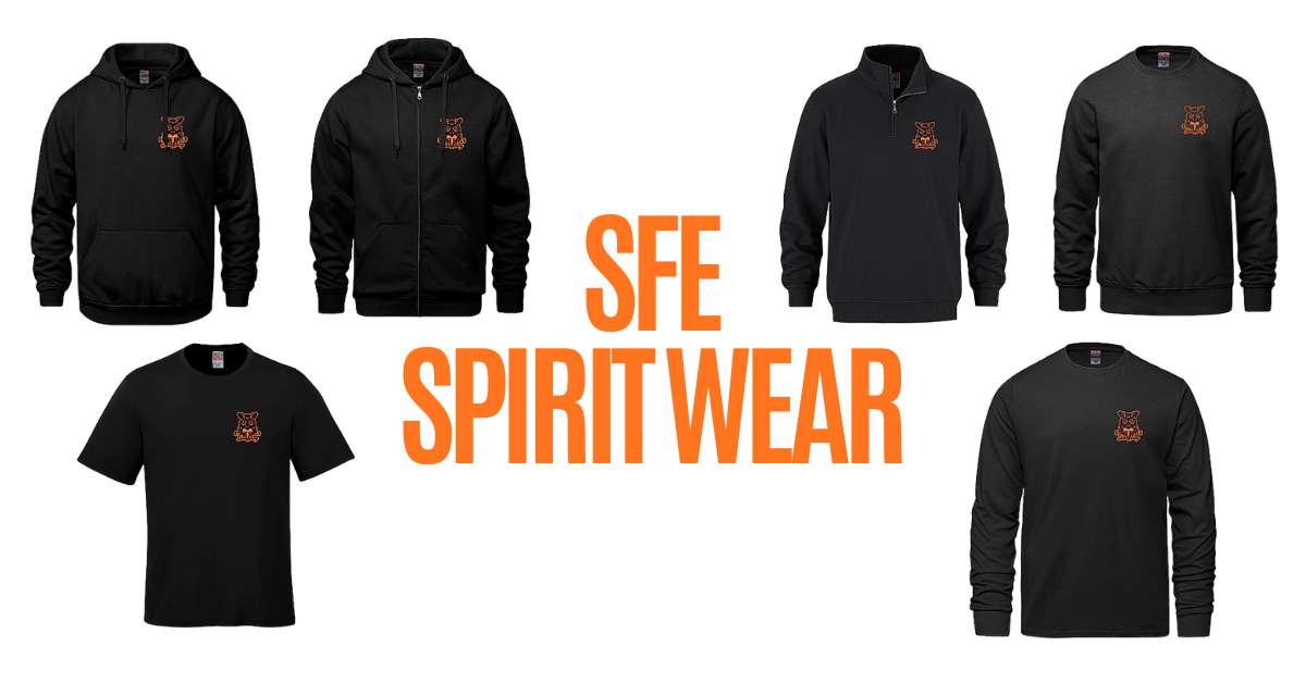 Spirit Wear Available Now!